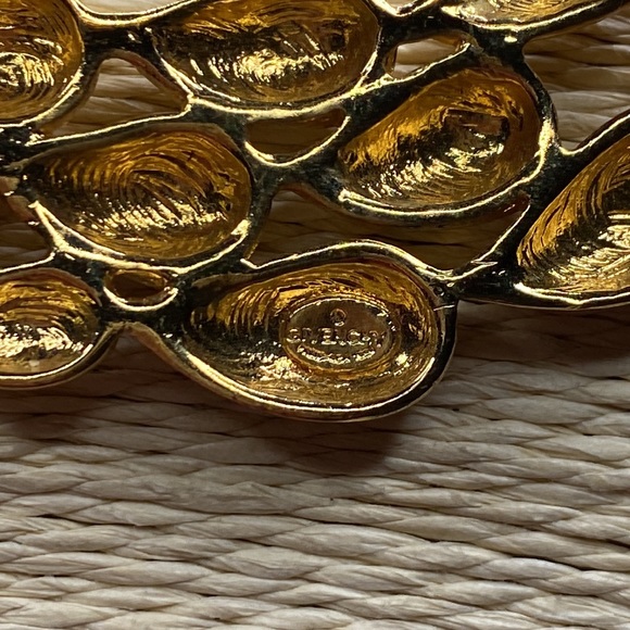 Vintage signed Givenchy abstract brooch pin - Picture 6 of 6